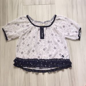 Abercrombie peasant top